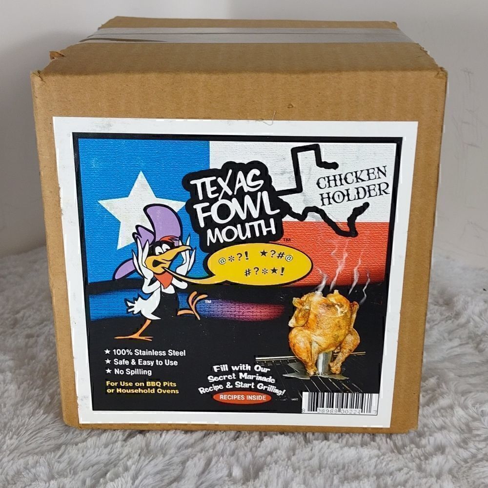 Texas Fowl Mouth Chicken Holder